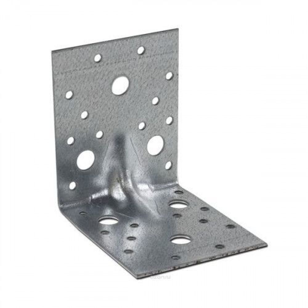 Уголок крепежный КУНГУР 105х105х90х2,0 усил.цинк