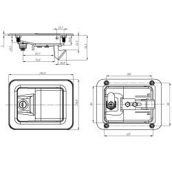 Замок для дизельных генераторов 866-5 KA мастер