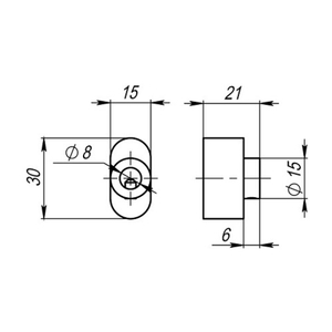 Вертушка на цилиндр ARMADILLO CB-S MWSC-33 Итальянский тесненый /43265/