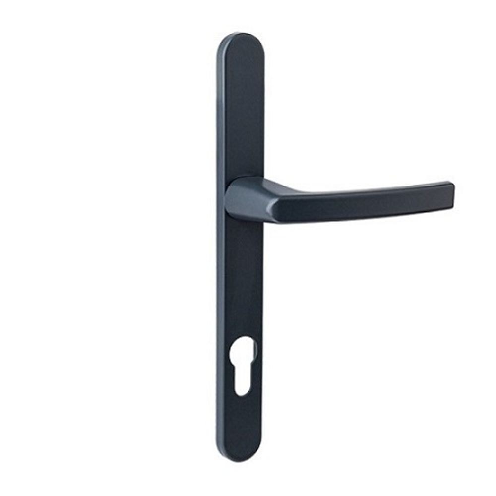 Ручки на планке APECS HP-85.7205-GRDM (RAL 7024) Графит серый матовый