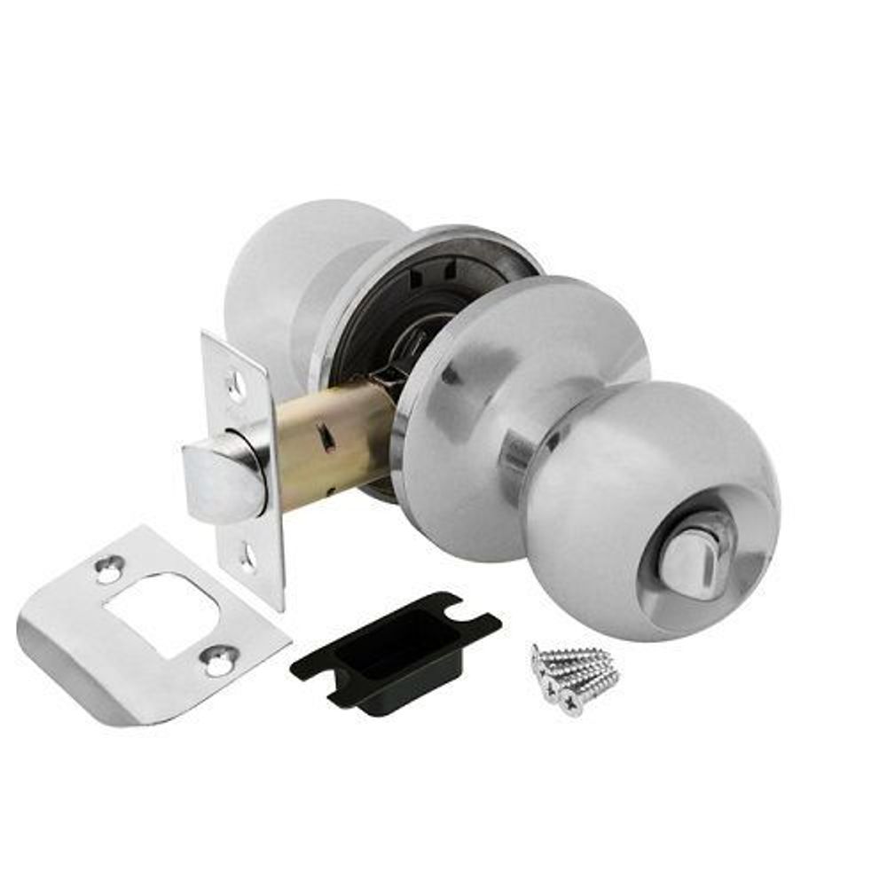 Ручка защелка PUNTO 6072 CP-B (фик.) хром