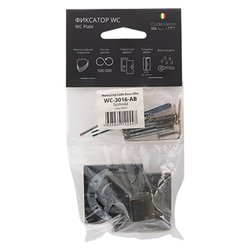 Фиксатор Code Deco Slim WC-3016-CRS сатин.хром