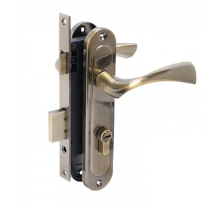 Замок врезной БУЛАТ ЗВ4-1.70.03.01 НОМОС бронза