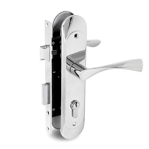 Замок врезной с ручками PALLADIUM ЗВ-1703 CP хром