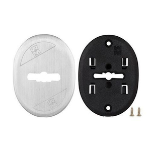 Накладка на сувальдный замок овальная MOTTURA 95.323 (мат.хром), 1 шт /5512/