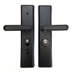 Ручка на китайскую дверь 002A-5 черный (универсальная)