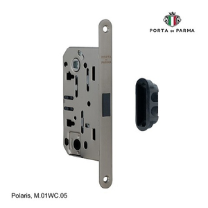 Замок врезной магнитный под фиксатор PORTA DI PARMA Polaris GR графит