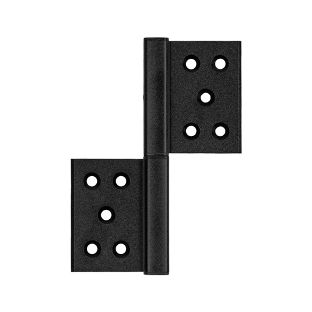 Петля универсальная флажковая PUNTO FL.5030-BL черный /62971/