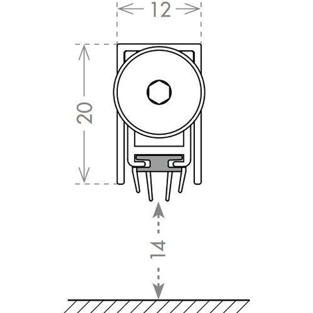 Автоматический порог ARMADILLO EASY TREND ASTD A/930 /36649/