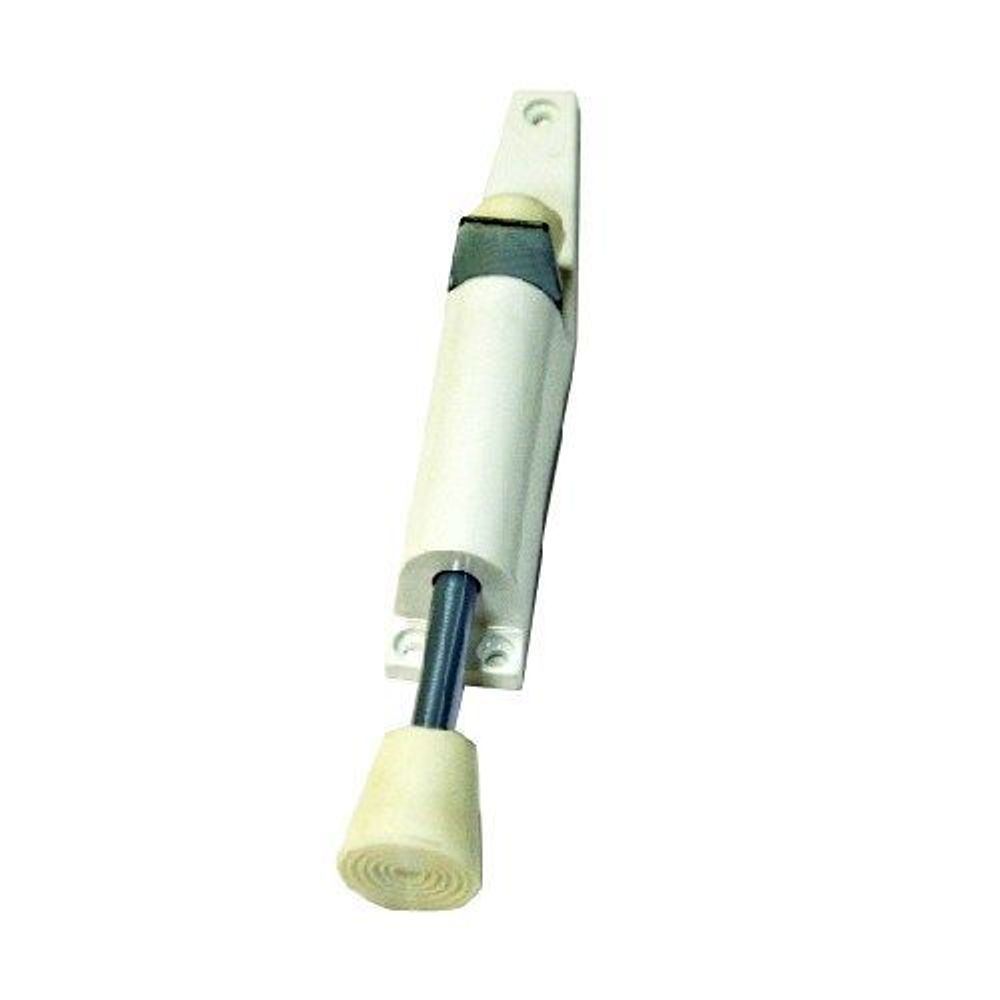 Фиксатор дверной ЭЛТЕХ (упор) фрикционный (белый)