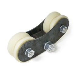 Каретка роликовая капролон d-70 под угол