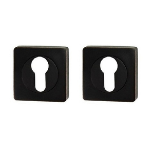 Накладка под цилиндр PUERTO ET AL 02 ABB (черная бронза с патиной)