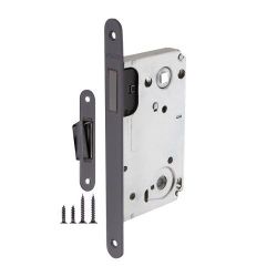 Защелка врезная магнитная FUARO 5300-M-WС GR графит /41401/