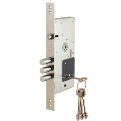 Замок врезной сувальдный KALE KILIT 252/RL 5кл