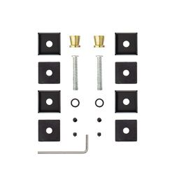 Ручки-скобы AVERS HC-0920-40/800-INOX-BLM черный матовый