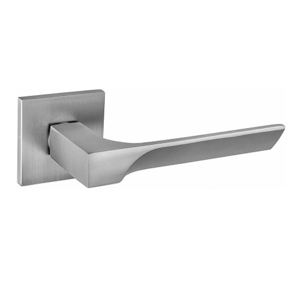 Ручка дверная PUERTO AL 549-03 SSC slim (супер сатин хром)