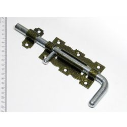 Задвижка дверная НОЭЗ ЗД-110-Гб ст.бронза/цинк