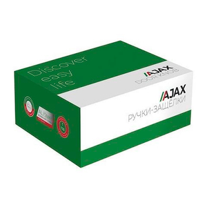 Ручка защелка AJAX 6010 CP-Е (кл./фик.) хром /39509/
