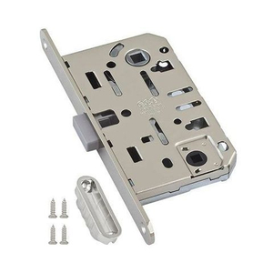 Замок межкомнатный AGB WC MEDIANA POLARIS B06102.50.34.567 (мат.хром) /25595/