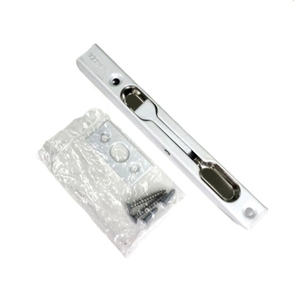 Торцевой шпингалет VETTORE CH 140 MWP белый матовый