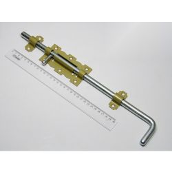 Задвижка дверная НОЭЗ ЗД-110-Уд зол.металлик/цинк