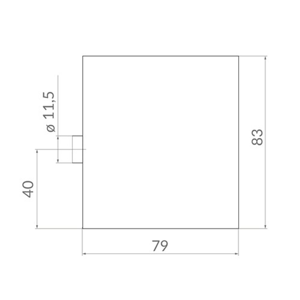 Замок навесной PUNTO PK-1490 3 кл. /57443/
