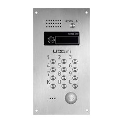 Вызывная видеопанель UDGin UDG/SO-MF-V встроенная телекамера, угол 86