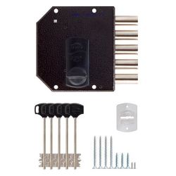 Замок накладной ЭЛЬБОР 1.06.53.5.МА Гранит