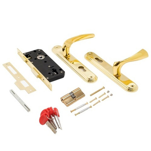 Замок врезной БУЛАТ ЗВ4-1.03.05 НОМОС золото