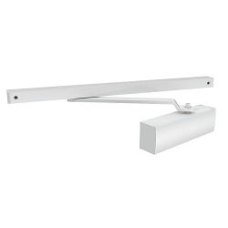 Доводчик дверной со скользящей тягой ARMADILLO DCS-85 белый