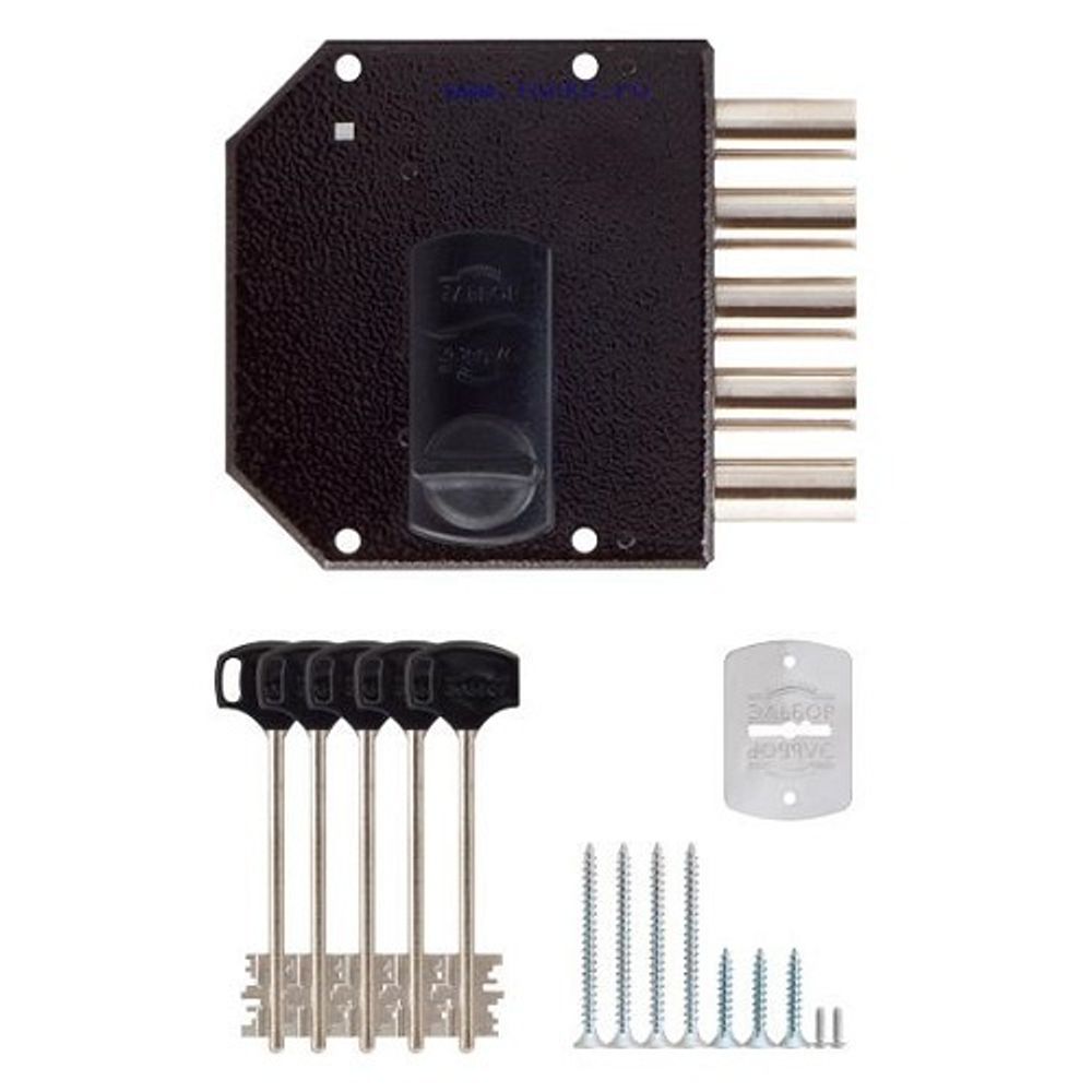 Замок накладной ЭЛЬБОР 1.06.53.5.МА Гранит