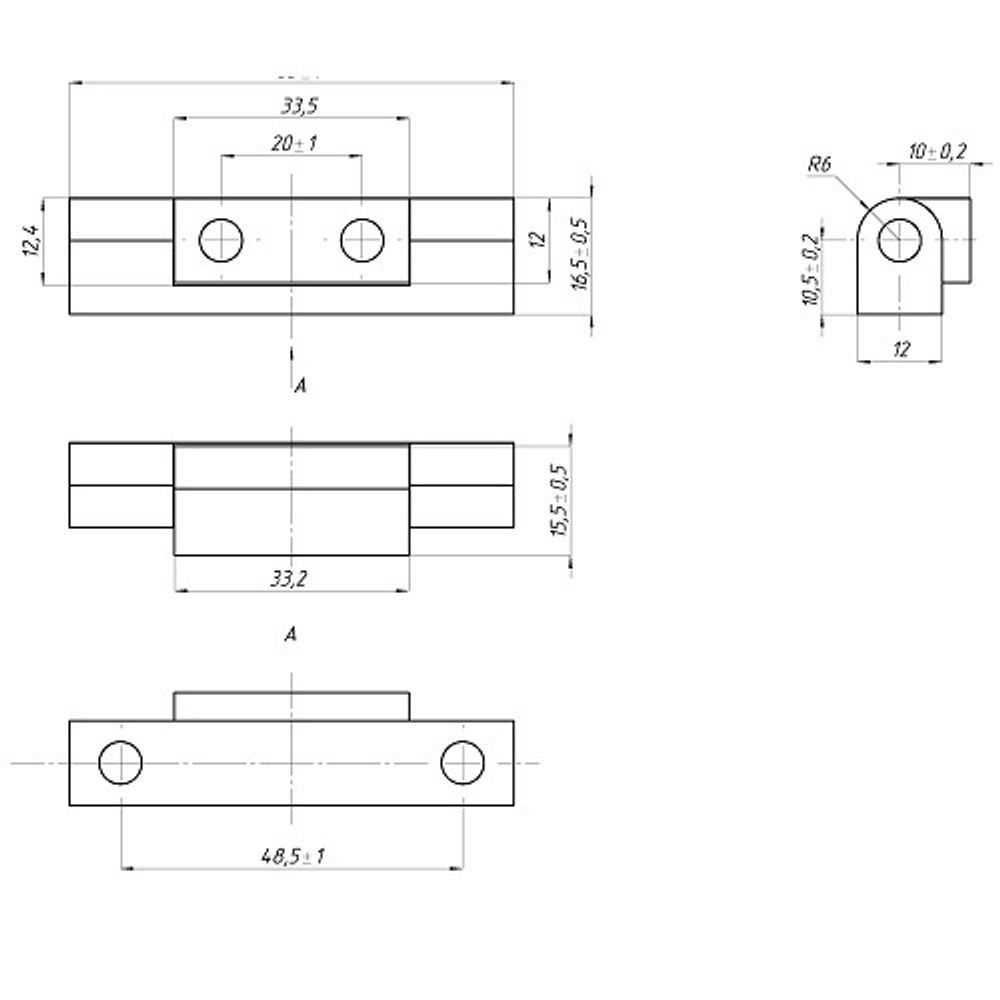 Петля боковая 393