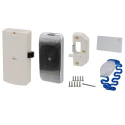 Замок мебельный электронный TAB ID-003 ключ синий