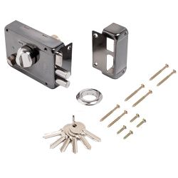 Замок накладной АЛЛЮР LT 600 BN-R