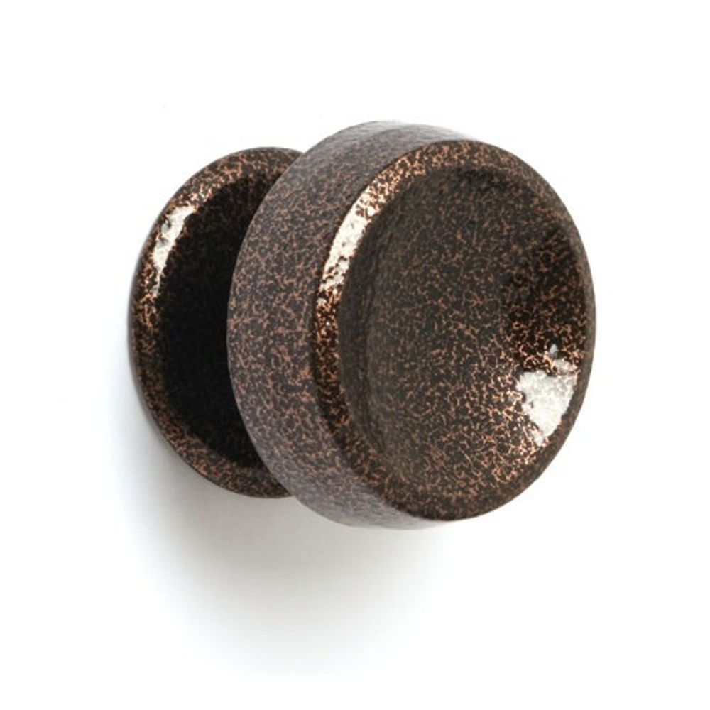 Ручка-кнопка металлическая РК-1 медь