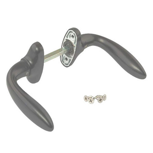 Нажимной гарнитур раздельный STUBLINA 1032.00.360 антрацит (RAL 7016)