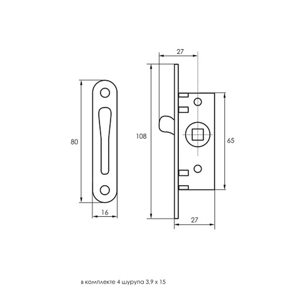 Механизм для оконной завертки SOLLER