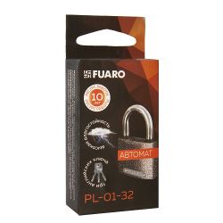 Замок навесной FUARO PL-01-32 англ. 3 кл.  /42257/