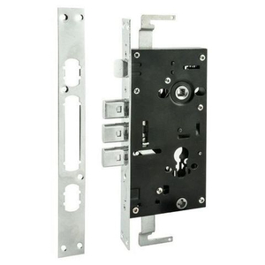 Замок врезной НОРА-М КЗВР-200 68мм хром