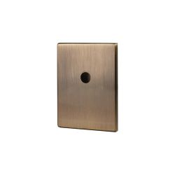 Декоративная накладка под шток FUARO ESC 486-O RL ABG-6 зеленая бронза /63259/ (1шт)