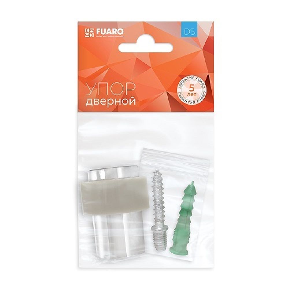 Упор дверной FUARO DS-14 CP хром /43237/