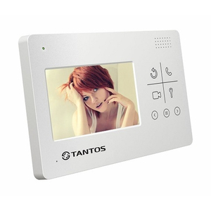 Монитор видеодомофона TANTOS Lilu lux (белый) TFT LCD с 4,3" дисплеем