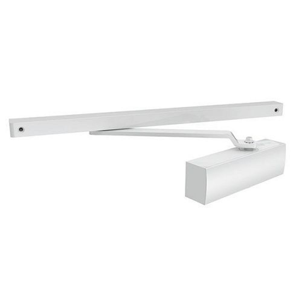 Доводчик дверной со скользящей тягой ARMADILLO DCS-85 белый