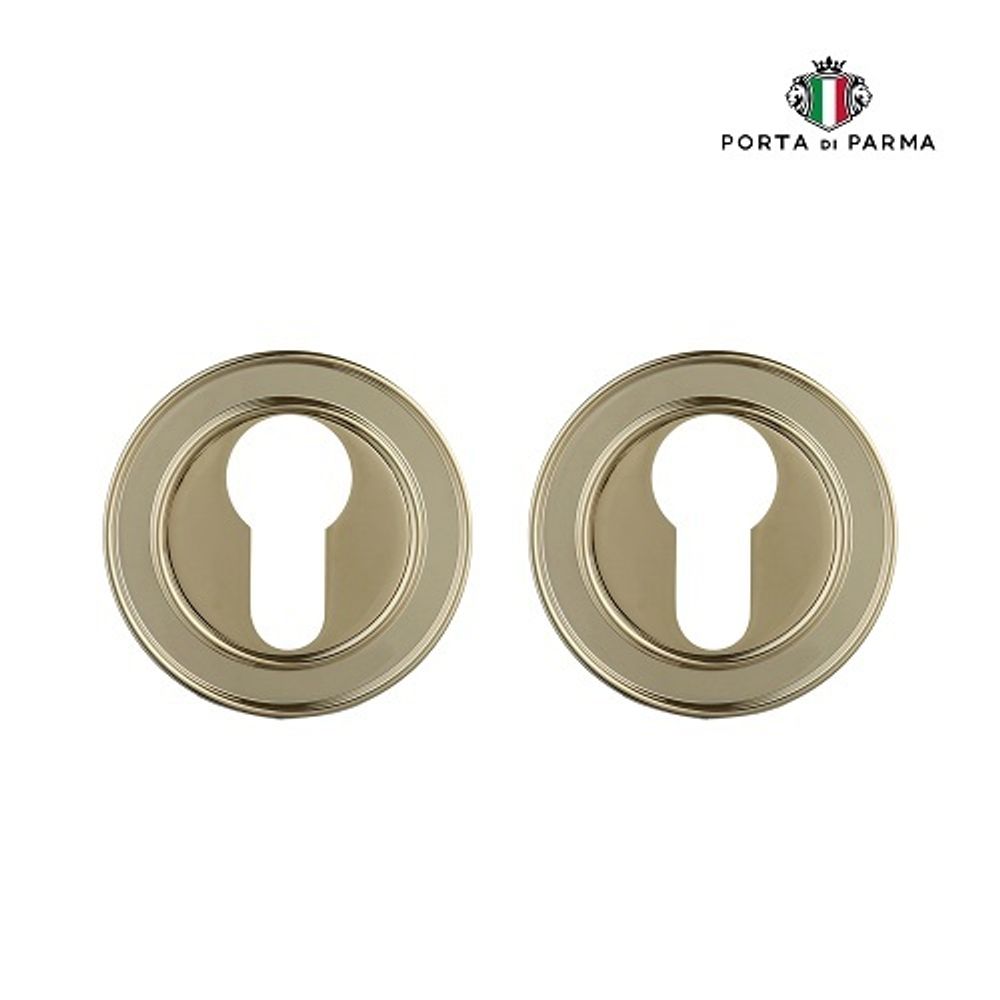 Накладка под цилиндр PORTA DI PARMA CYL.03.06 PVD золото