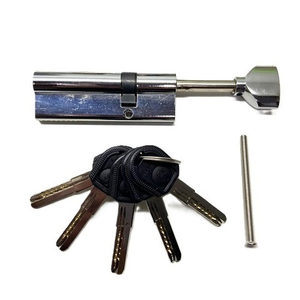 Цилиндровый механизм со штоком ЗАМКОФФ 90 (55+10+25) хром