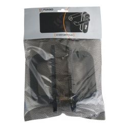 Ручка дверная противопожарная FUARO DH-0433 NE нейлон с пружиной черная /28987/