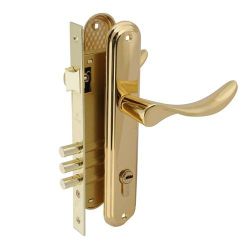 Замок врезной БУЛАТ ЗВ4-3.08.05 Нова золото