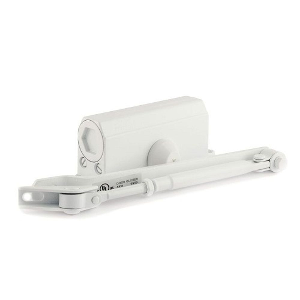 Доводчик дверной морозостойкий НОРА-М №2s до 50кг белый