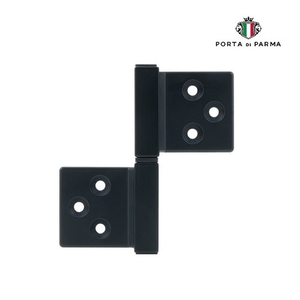 Петля универсальная флажковая PORTA DI PARMA BL черный