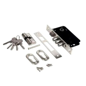 Замок врезной APECS 1000/60 CR хром